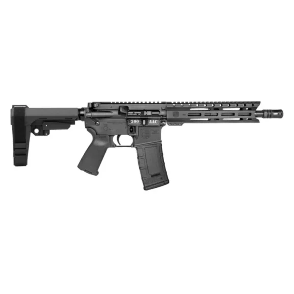 Diamondback Firearms Carbon DB-15 300 BLK Semi-Auto Pistol - Black | 10" Threaded Barrel | SBA3 Arm Brace | 1x30rd Mag