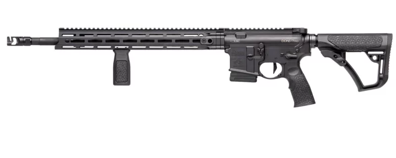 Daniel Defense DDM4 V7 Pro CA-compliant 5.56 NATO 18-inch rifle in matte black