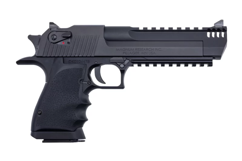 Magnum Research Desert Eagle Mark XIX L6 .357 6-inch black pistol side view