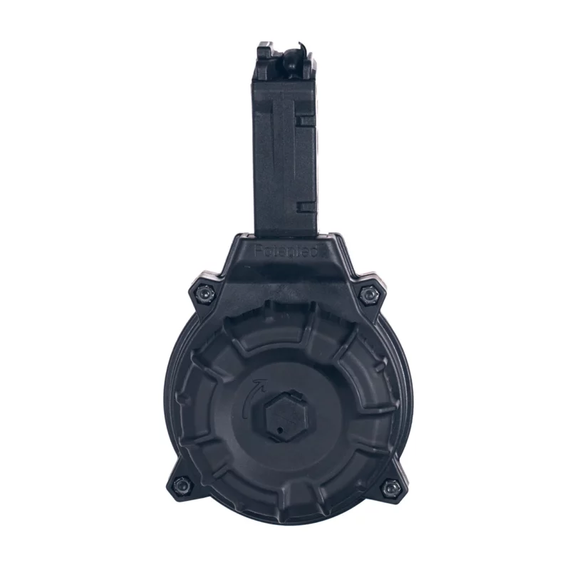 ProMag 50-round drum magazine for Sig Sauer MPX, black polymer