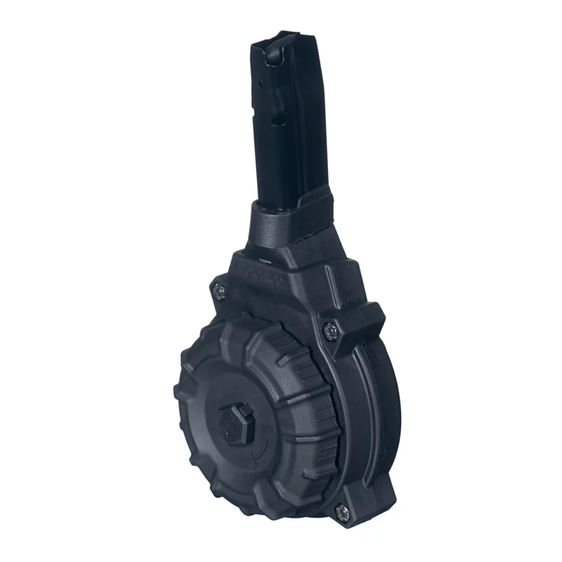 ProMag 50-round drum magazine for Sig Sauer P365/P365XL, 9mm, black polymer