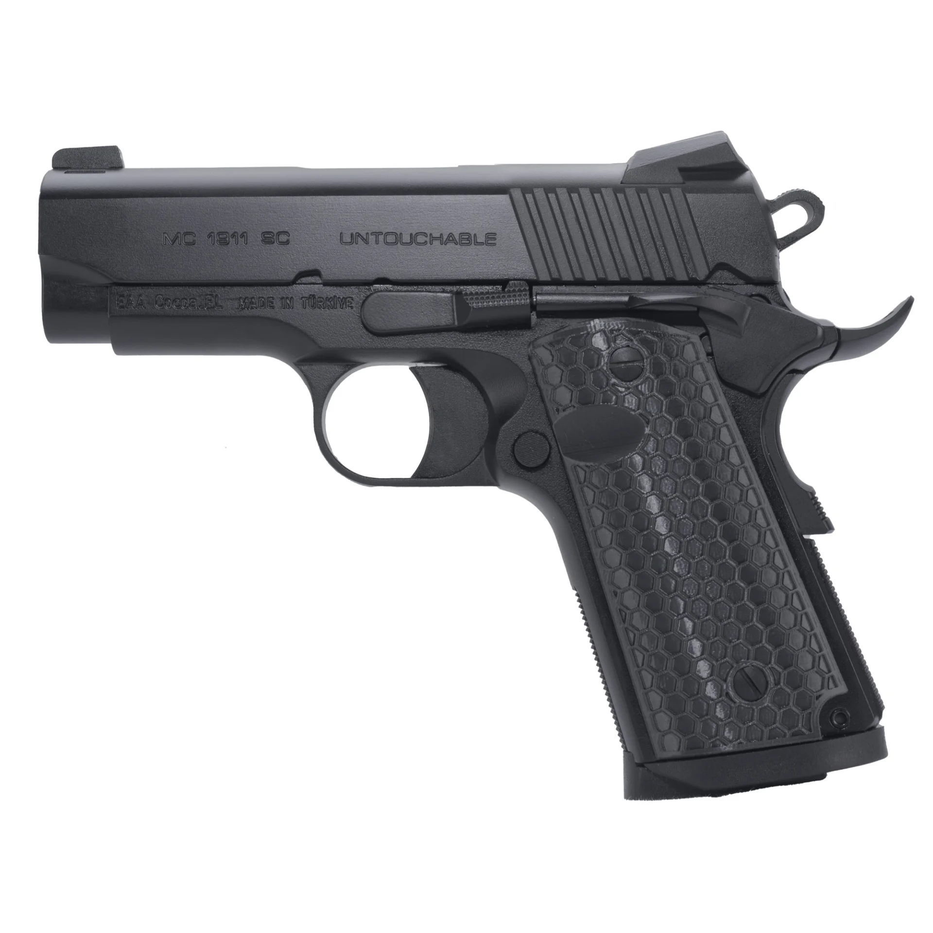 EAA Girsan MC1911SC Untouchable Officer 1911 pistol .45 ACP 3.4 in black