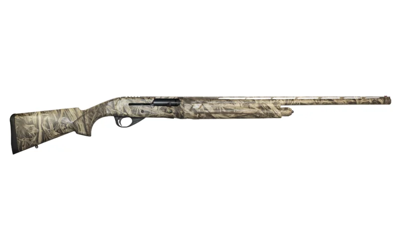 EAA Girsan MC312 12 gauge 28 inch camo semi-auto shotgun with vent rib and synthetic camo stock