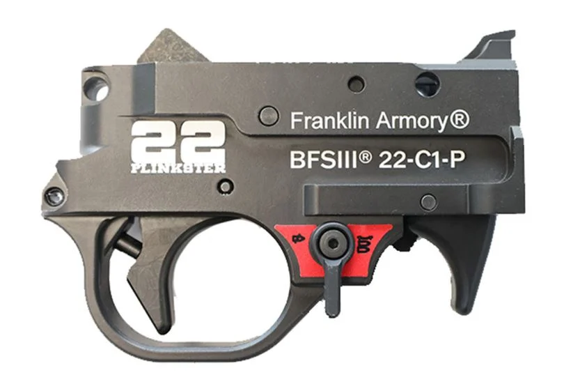 Franklin Armory BFSIII 22-C1-P 22 Plinkster black drop-in trigger pack for 10/22