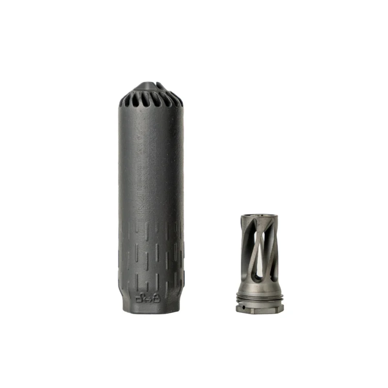 Huxwrx Flow 6K suppressor with 5/8x24 flash hider