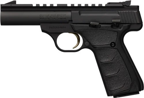 Browning Buck Mark Micro Field Target 22LR 4-inch matte blued with UFX rubber overmolded grip