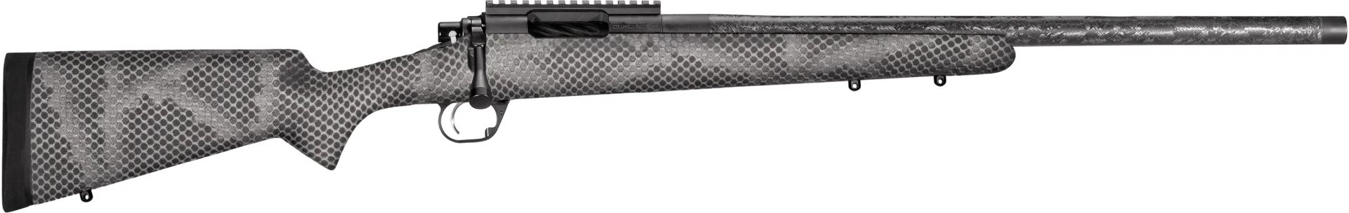 Proof Research Glacier Ti bolt-action rifle 7MM PRC 22-inch black jungle carbon fiber stock