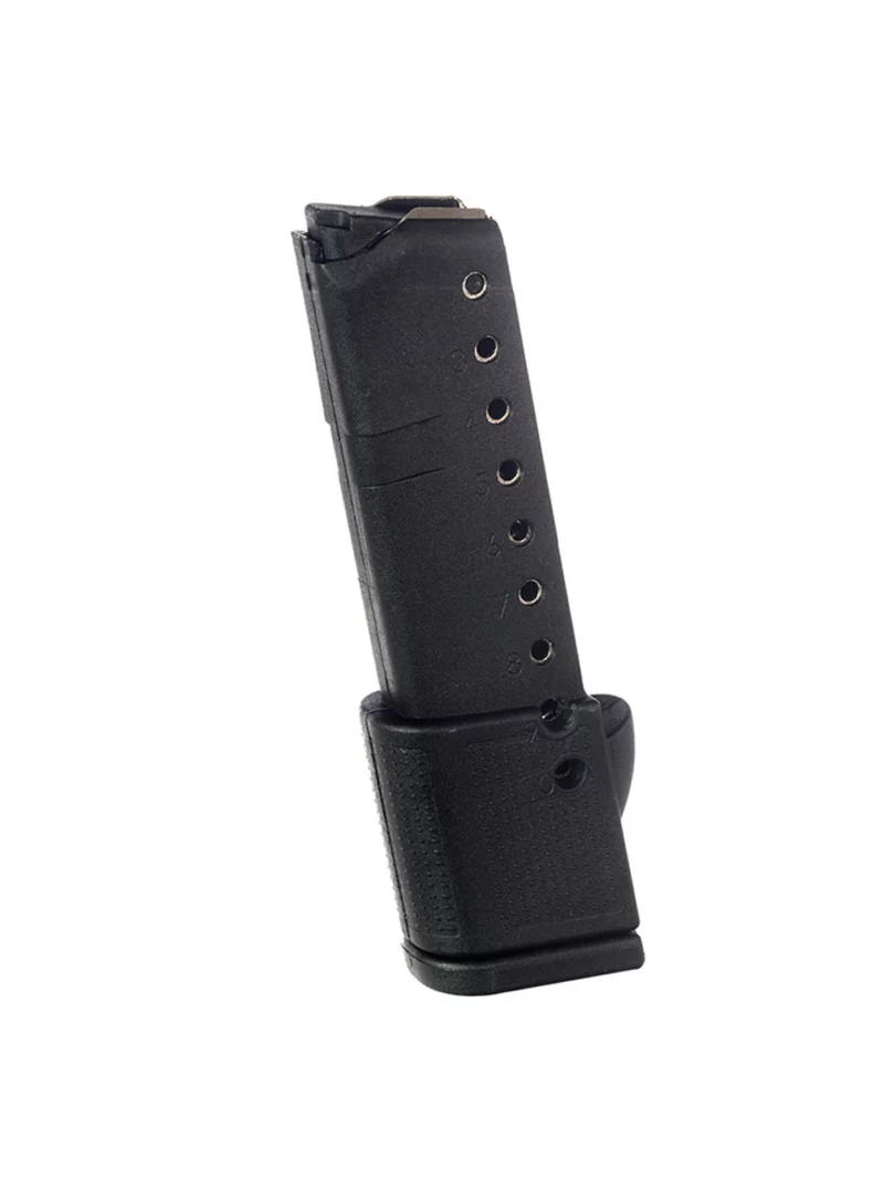 ProMag Glock 42 10-round black polymer magazine with steel internal insert