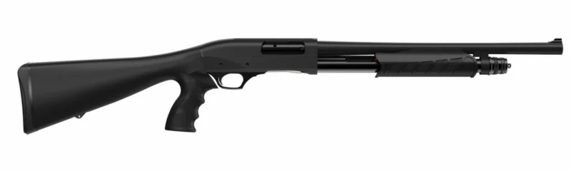 RETAY GPS Tactical 12 Gauge pistol-grip pump shotgun matte black synthetic stock
