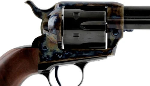 Standard Manufacturing SAA .45 Long Colt 6rd 7.5in case-colored revolver side view