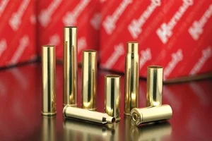 Hornady .220 Swift unprimed brass cartridge cases, 50 per box