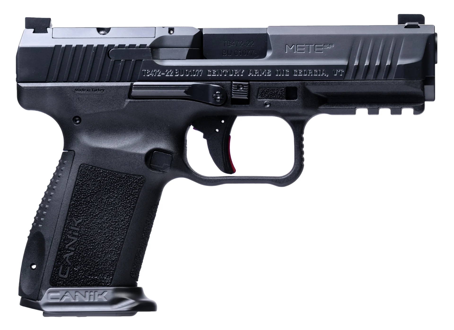Canik METE SF ONE 9mm pistol black optics-ready 4.19 inch barrel