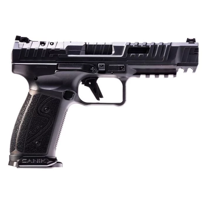 Canik SFx Rival-S Dark Side 9mm 5in pistol with two 18-round magazines, black finish