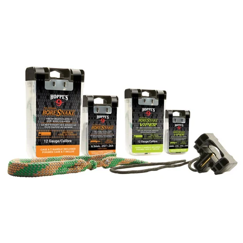 Hoppe's BoreSnake Viper Den rifle bore cleaner for .308/.30 cal with case and T-handle