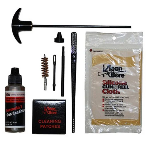 Kleen-Bore K212 Handgun Cleaning Kit .44/.45 Cal contents in polypropylene case