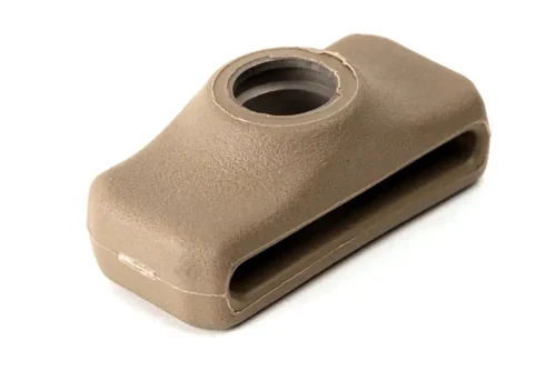 Blue Force Gear Burnsed Socket tan polymer fits 1.25 inch sling webbing