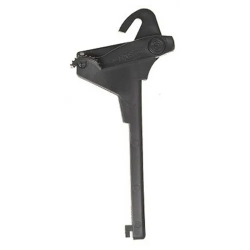 HKS 451 Single Stack adjustable magazine loader in black plastic for multi-caliber large-frame pistols