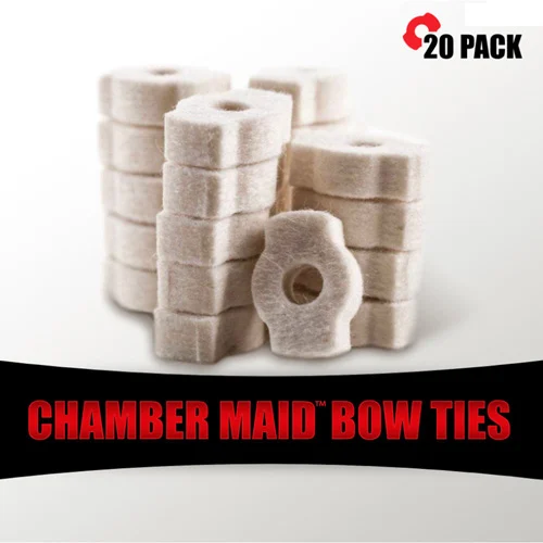 Pro-Shot Chamber Maid Bow Tie Cleaning Swabs 20 pack