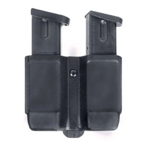 Blackhawk Double Mag Case double stack matte black polymer fits 9mm 10mm 40 S&W 45 ACP