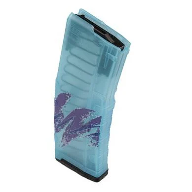 Amend2 Mod-C 30-round translucent teal AR-15 magazine 5.56x45