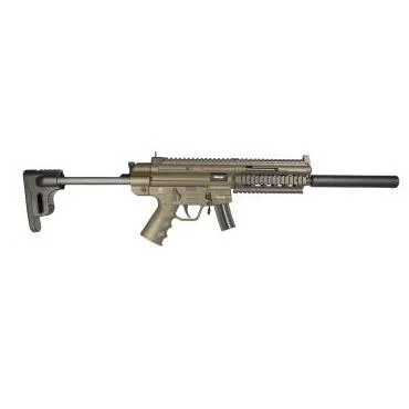 ATI GSG-16 Carbine .22 LR 16.25in Olive Drab Green synthetic collapsible stock