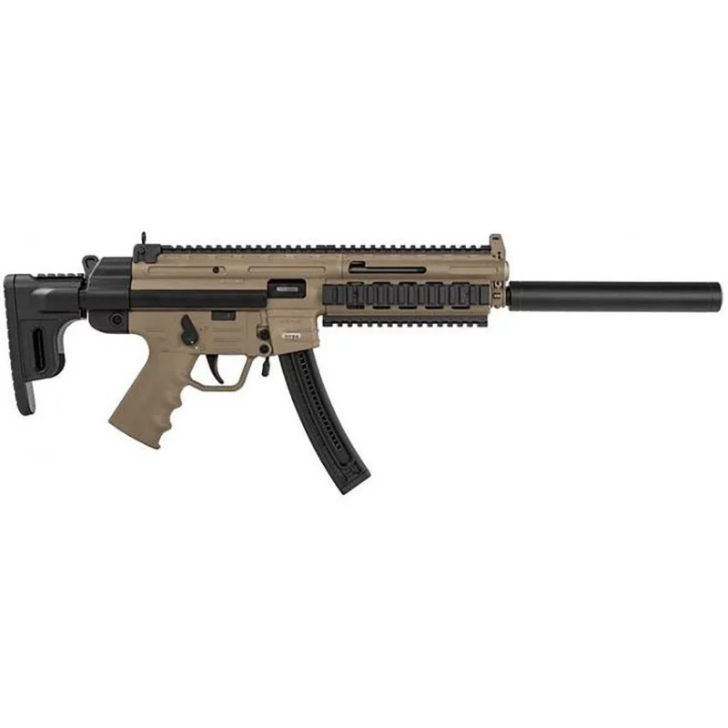 ATI GSG-16 .22 LR carbine 16.25 inch FDE collapsible stock