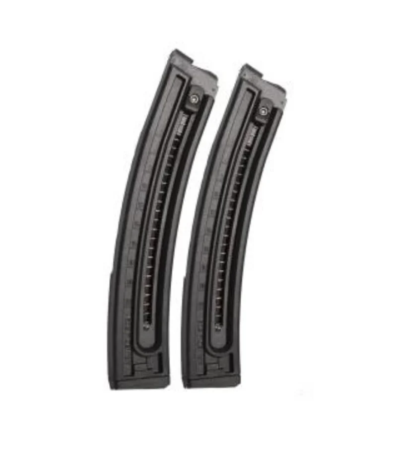 ATI GSG GSG-16 22rd .22LR twin pack polymer magazines black