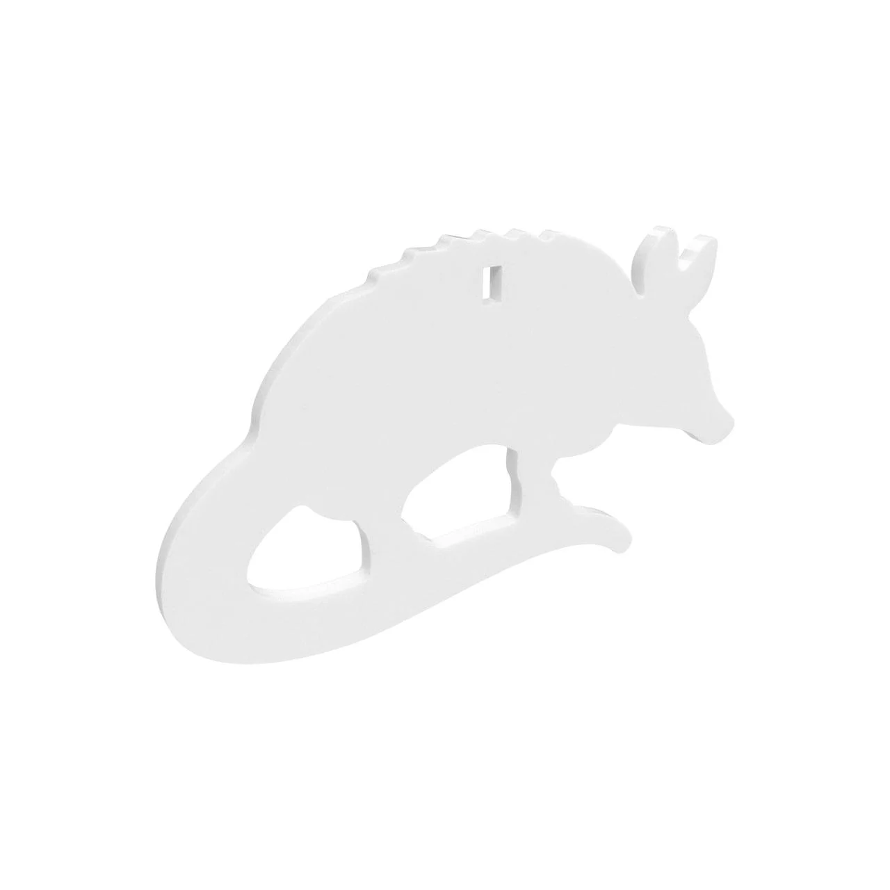 Birchwood Casey AR500 3/8-inch Armadillo silhouette steel target, 13-inch