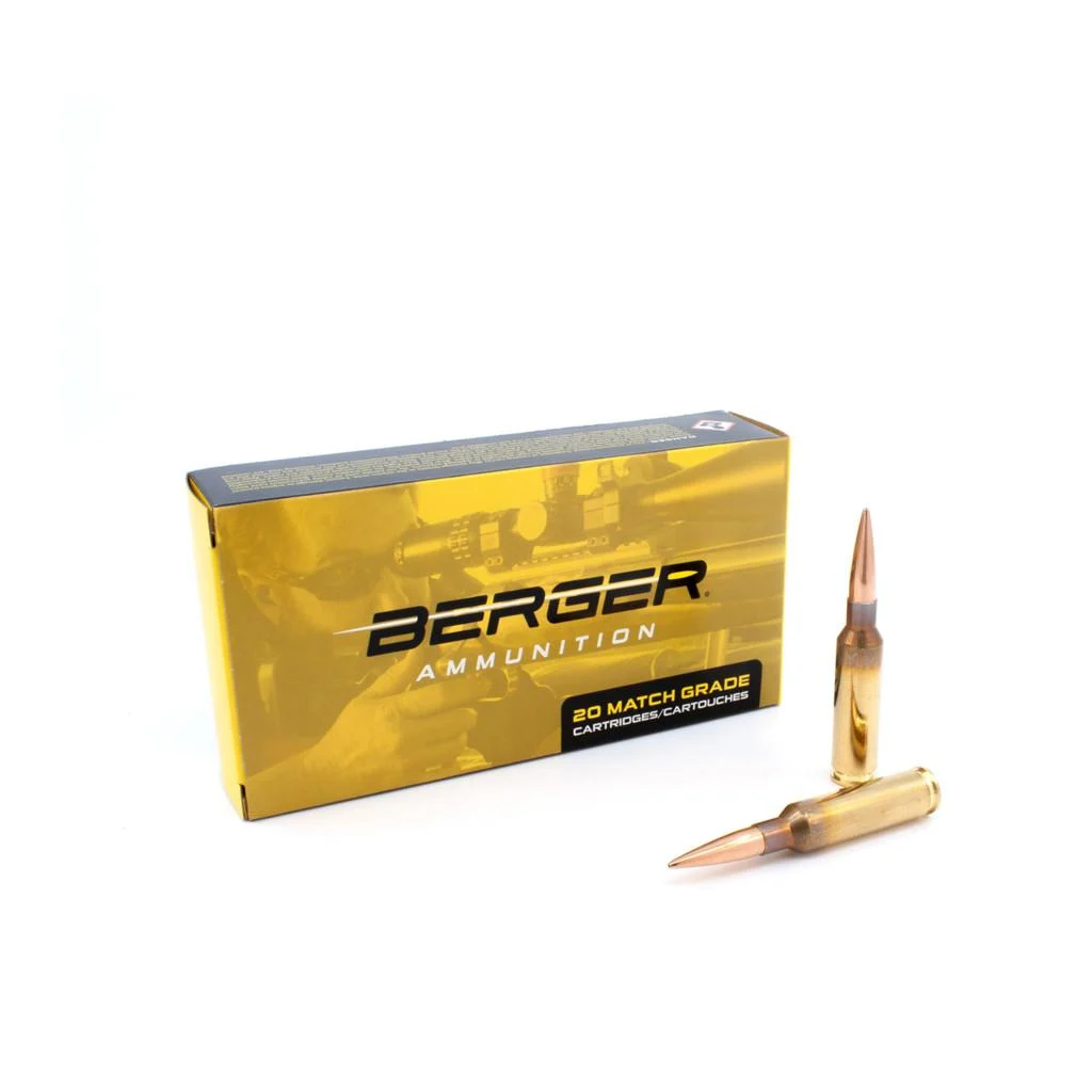 ger Match Grade LRHT 6.5mm Creedmoor 144 Gr 20/box Ammo