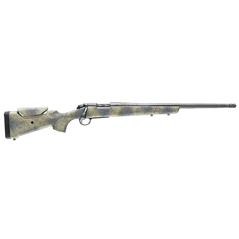 Bergara B-14 Sierra Wilderness .270 Win 22-inch rifle in Sniper Gray Cerakote with Omni muzzle brake