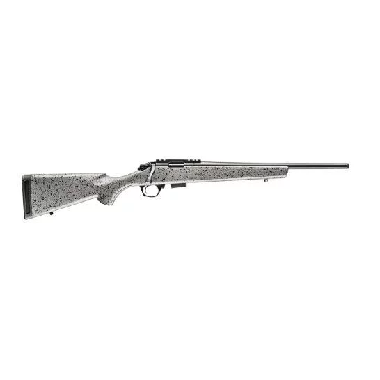Bergara BMR Micro .17 HMR bolt-action rifle 20 in steel threaded barrel gray black speckle stock