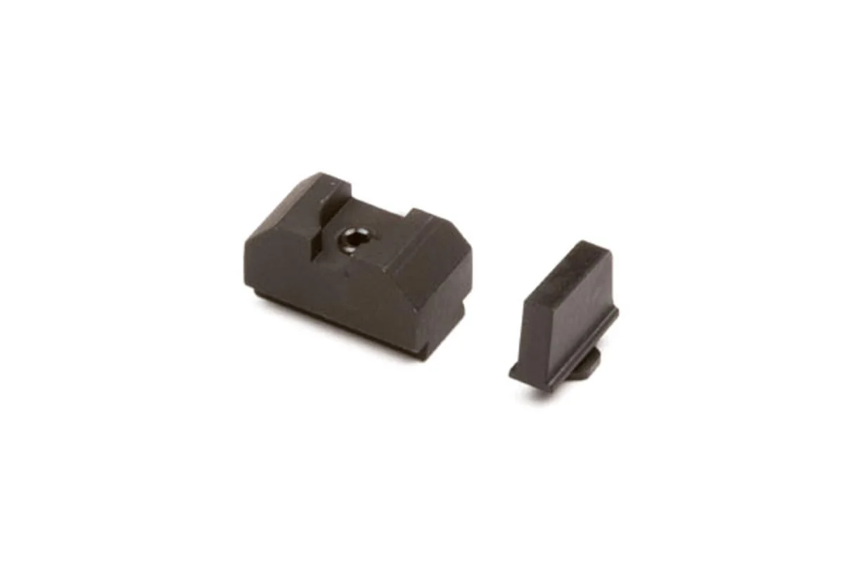 ZEV .300 black front sight and co-witness black rear sight set