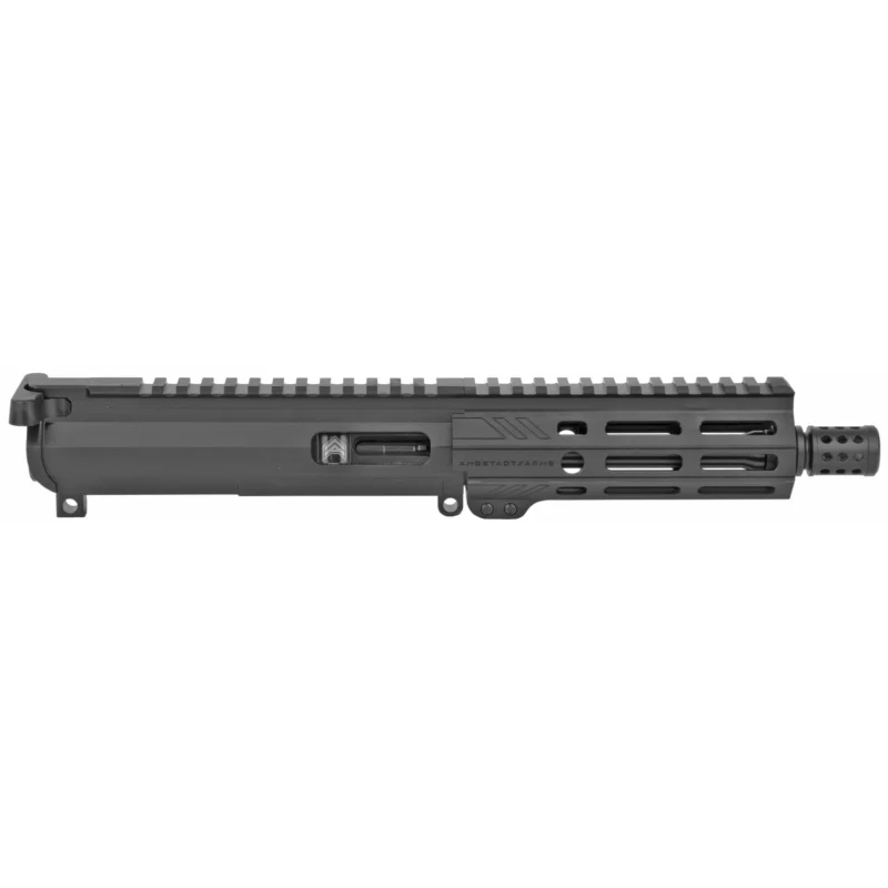 Angstadt Arms 6 inch 9mm complete upper assembly black, 3-lug suppressor-ready