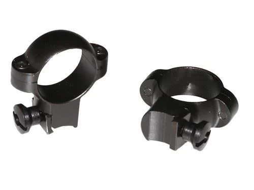 Burris Deluxe solid steel rimfire rings 1-inch tube high matte black