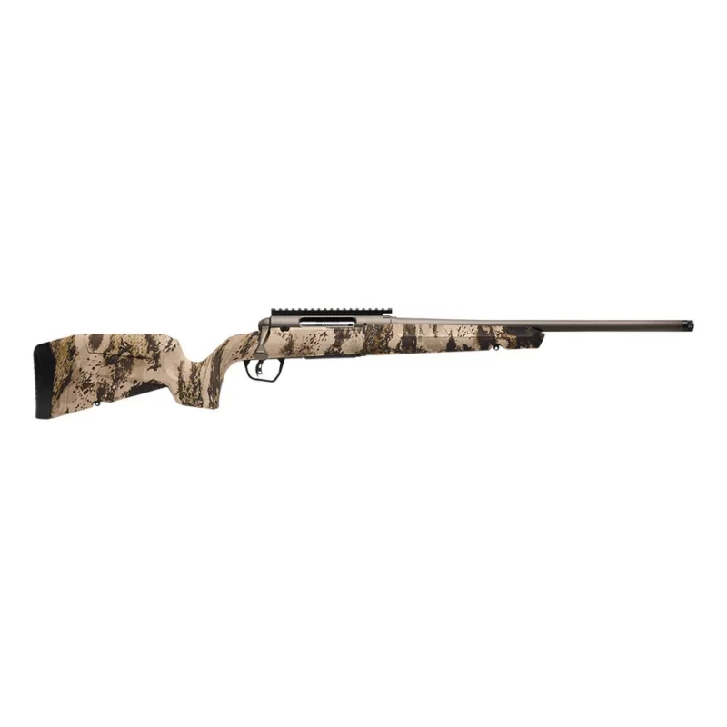 Savage Axis 2 Pro Compact .223 Rem 20in Western Camo rifle with Gun Metal Bronze Cerakote