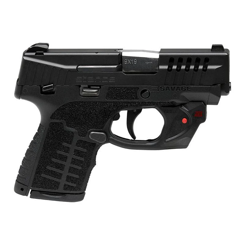 Savage Stance MC9MS 9mm 3.2in - Black, Manual Safety