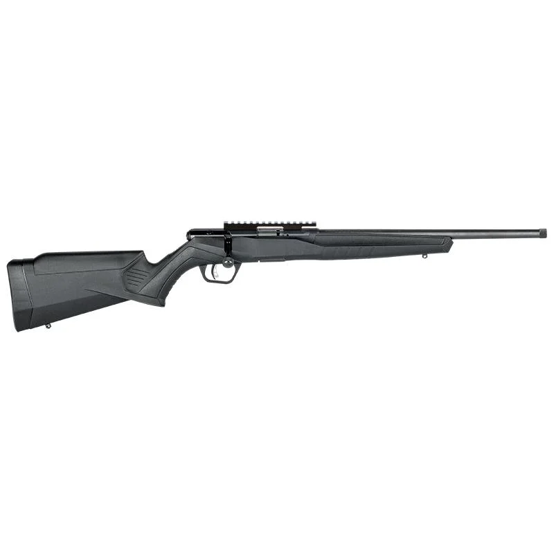 Savage B22 Magnum FV-SR 22 WMR bolt-action rifle 16.25in threaded barrel black synthetic stock