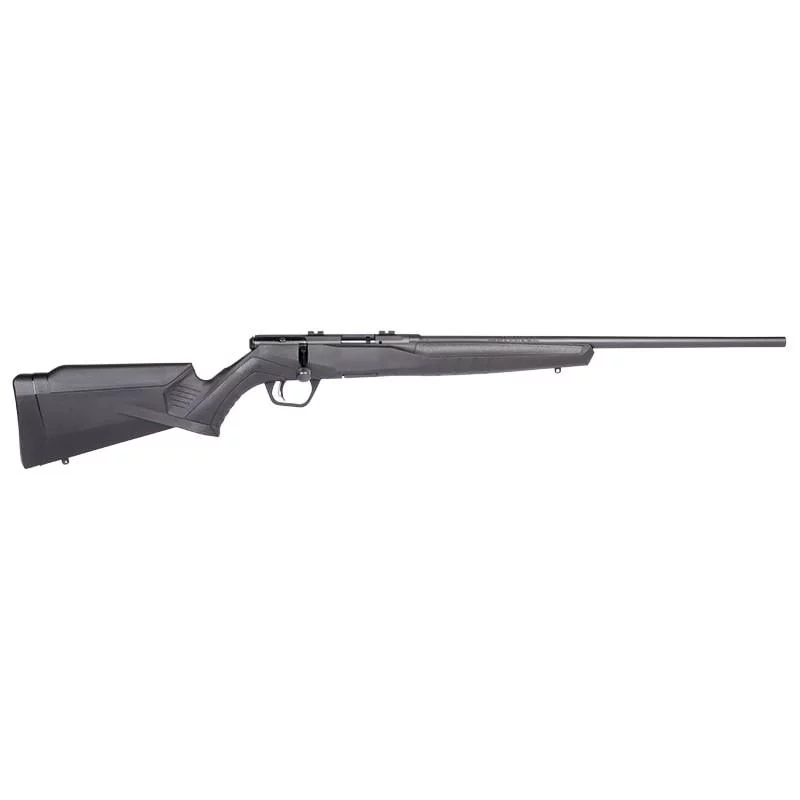 Savage B17 F .17 HMR bolt-action rifle with 21-inch black carbon steel barrel and synthetic stock