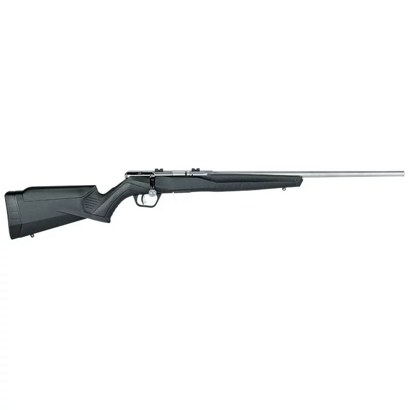 Savage B17 FVSS 17 HMR 21 inch stainless barrel black synthetic stock