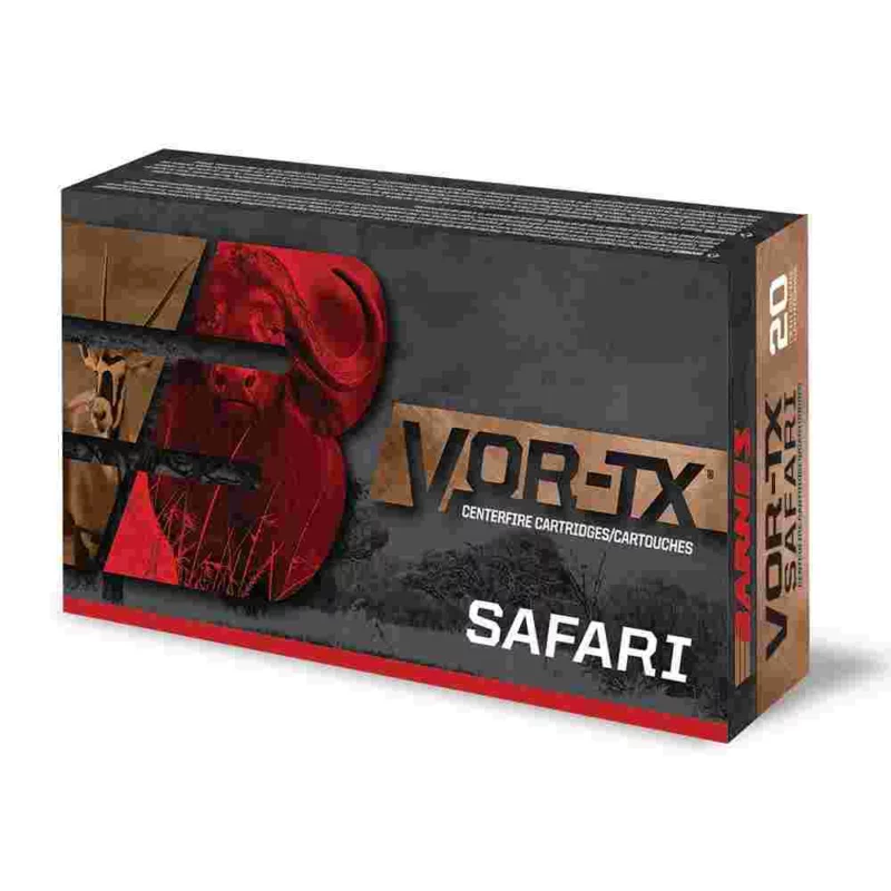 Barnes VOR-TX Safari .458 Lott 500 gr TSX FB ammunition - 20/box