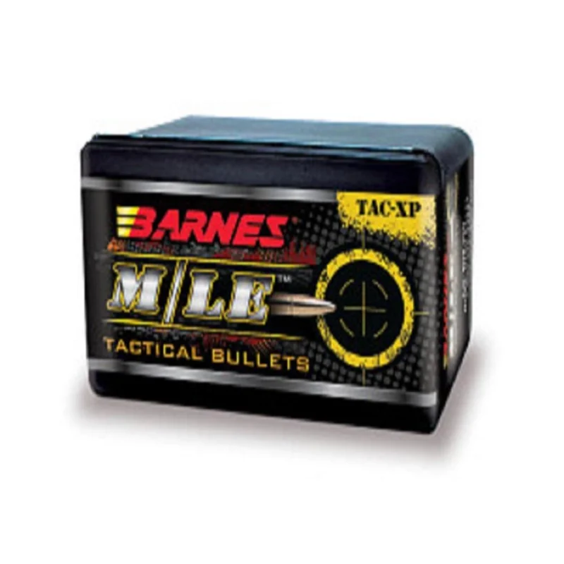 Barnes TAC-XP 125 gr .400 in hollow-point bullets, 100% copper