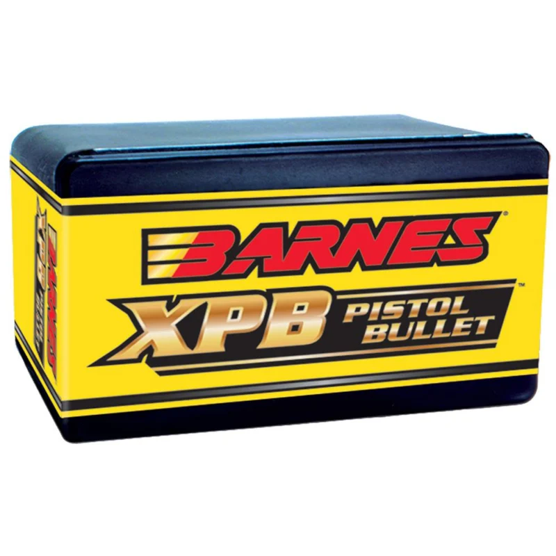 Barnes XPB 275 gr .500 S&W Magnum all-copper flat-base pistol bullets, 20 count box