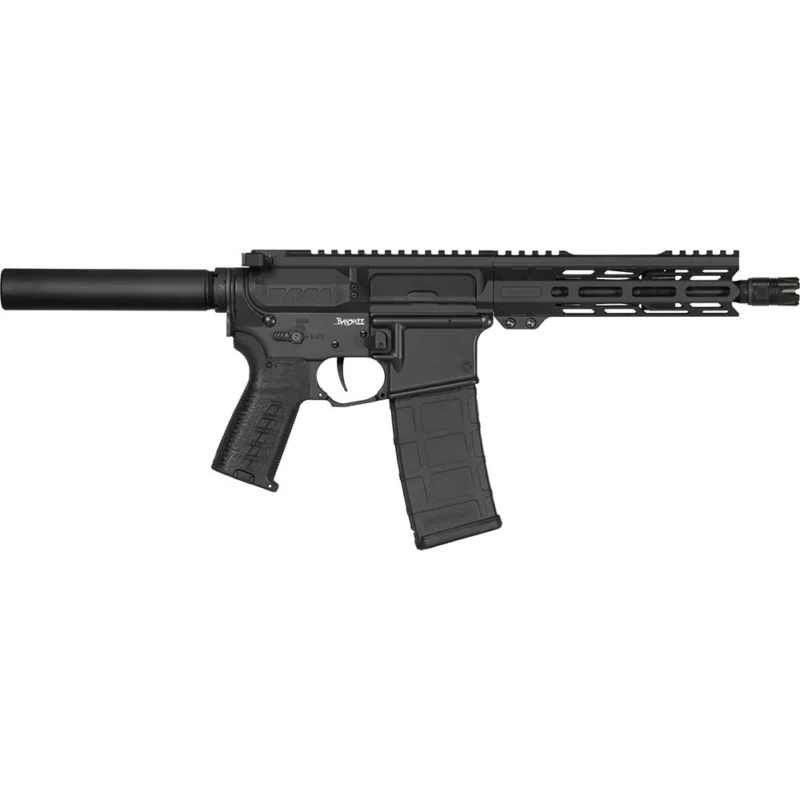 CMMG Banshee Mk4 .300 AAC Blackout 8in pistol in black with 30rd magazine