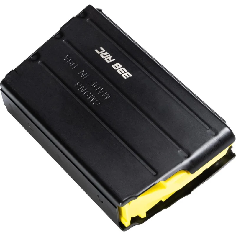 CMMG AR-15 10-round magazine .338 ARC black with yellow follower