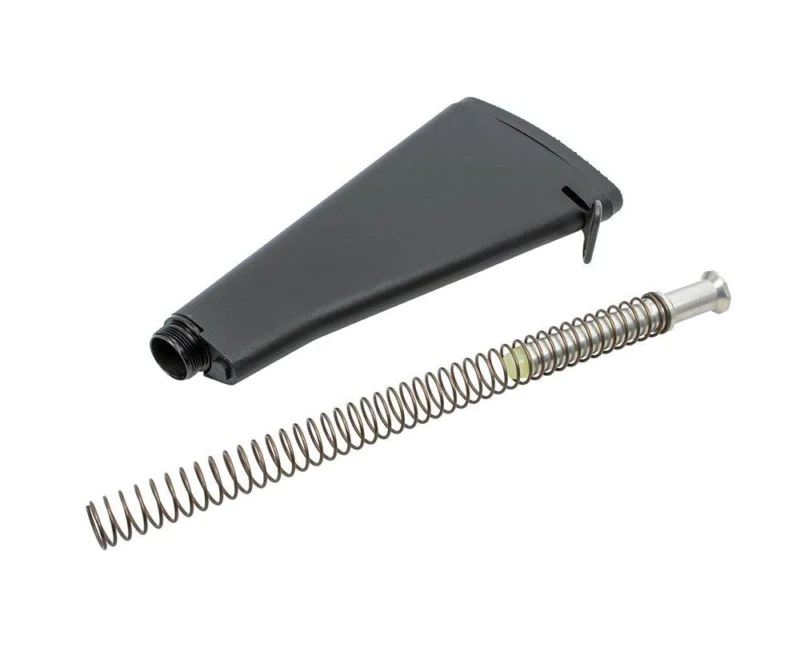 CMMG A1 Mk3 receiver extension and fixed A1 stock kit for .308, black matte