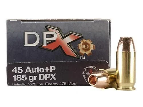 COR-BON .45 ACP 185 gr DPX 20-count box