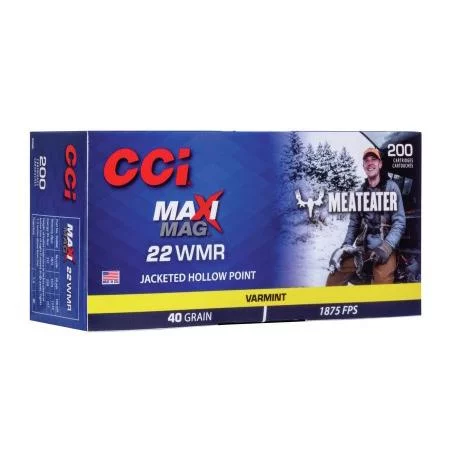 CCI Maxi-Mag .22 WMR 40 gr JHP 200rd box product image