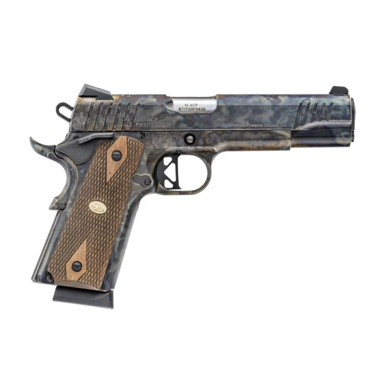 Charles Daly 1911 Superior Grade .45 ACP 5-inch Color Case Hardened with Walnut Grips