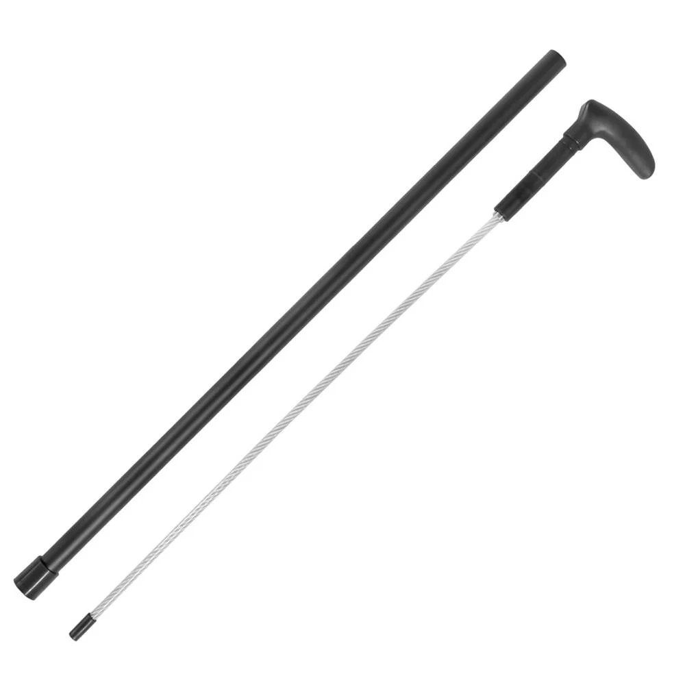 Cold Steel Cable Whip Cane 32-inch black carbon with zinc plating
