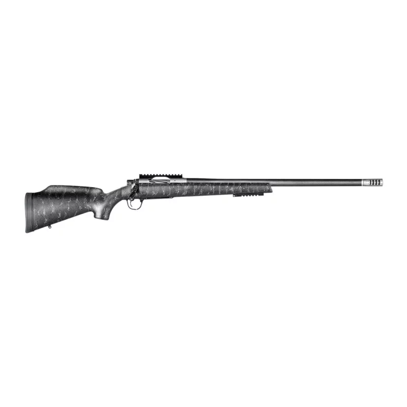 Christensen Arms Traverse 6.5mm Creedmoor 20" rifle with stainless action and black/gray carbon fiber stock